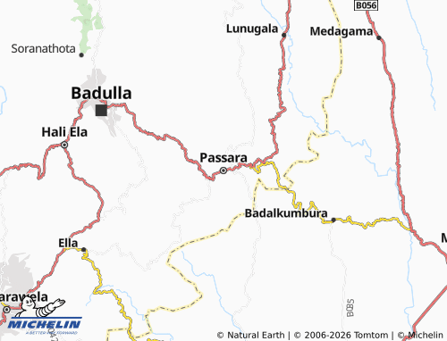 MICHELIN Passara map - ViaMichelin