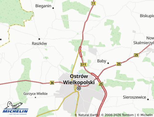 Mapa MICHELIN Franklinów - ViaMichelin