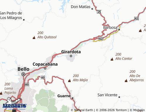 Mapa MICHELIN San José - ViaMichelin