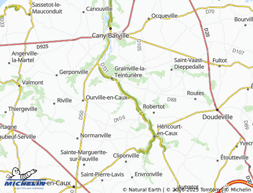 MICHELIN Le Hanouard map - ViaMichelin