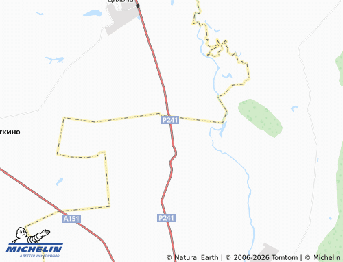 MICHELIN-Landkarte Semenovka - ViaMichelin