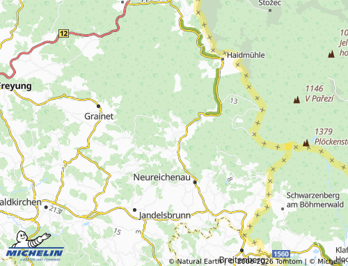 Mappa MICHELIN Hinterfreundorf - ViaMichelin