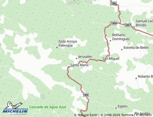MICHELIN Jerusalén map - ViaMichelin