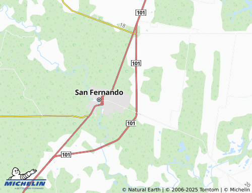 MICHELIN La Valentína map - ViaMichelin