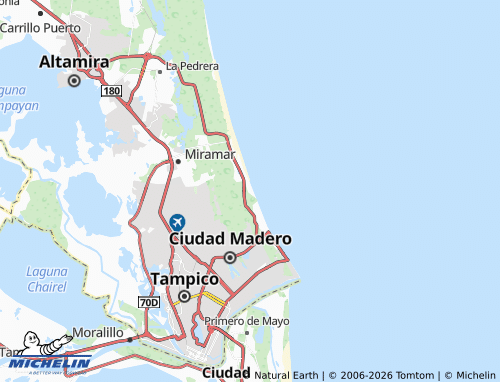 Mapa MICHELIN Fundadores - ViaMichelin