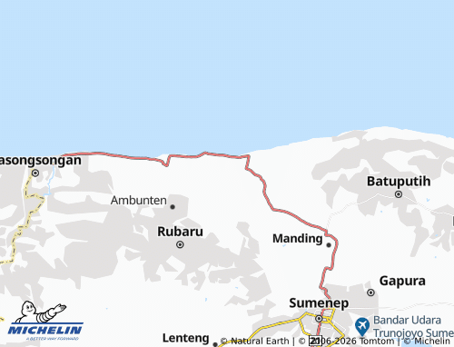 MICHELIN-Landkarte Slopeng - ViaMichelin