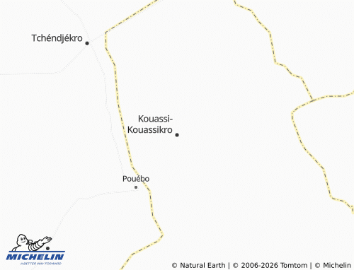 Mappa MICHELIN Kouassi-Kouassikro - ViaMichelin
