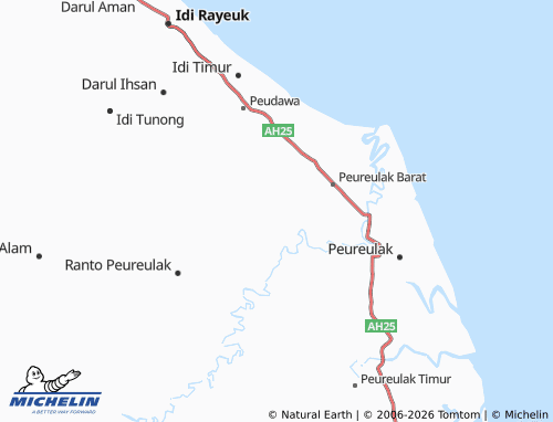 MICHELIN Kebun Teumpeun map - ViaMichelin
