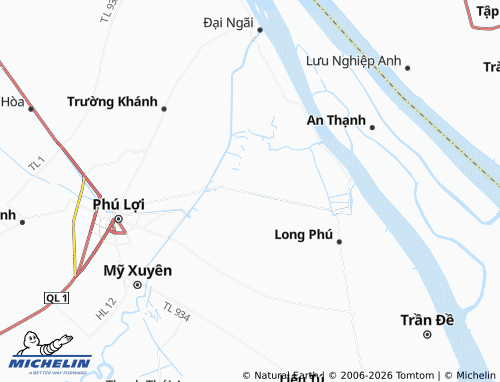 Mapa MICHELIN Tân Hưng - ViaMichelin