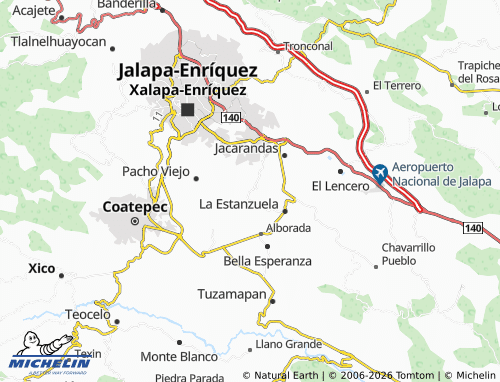 Mapa MICHELIN Pacho Nuevo - ViaMichelin