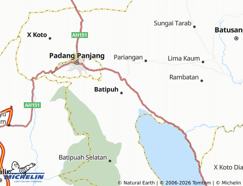 Mapa MICHELIN Batipuh - ViaMichelin