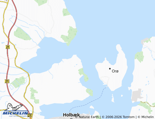 Mappa MICHELIN Løserup Strand - ViaMichelin
