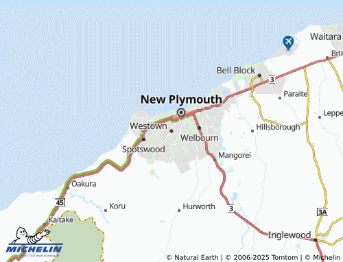 MICHELIN Westown map - ViaMichelin