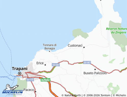 MICHELIN Cortigliolo map - ViaMichelin