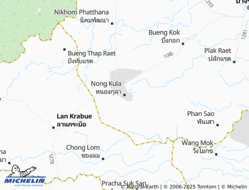 MICHELIN Nong Kula map - ViaMichelin
