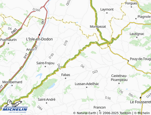 Carte MICHELIN Riolas - ViaMichelin