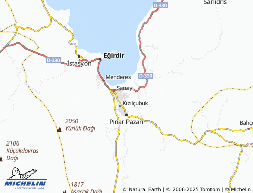 MICHELIN Konya Bucağı map - ViaMichelin
