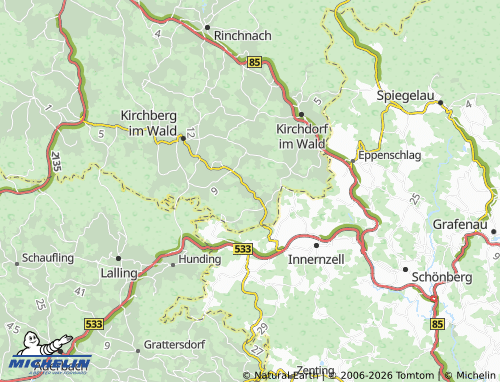 MICHELIN Untermitterdorf map - ViaMichelin
