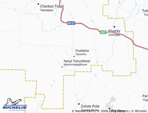 MICHELIN Pushkine map - ViaMichelin