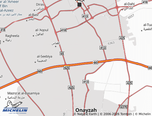 MICHELIN-Landkarte al-Munakh - ViaMichelin