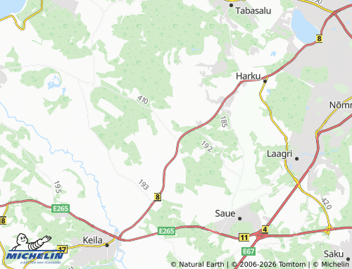 MICHELIN Kiia map - ViaMichelin