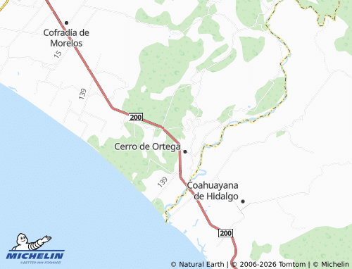 MICHELIN Sagrado Corazón de Jesús map - ViaMichelin