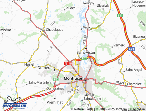 Carte MICHELIN Passat - ViaMichelin