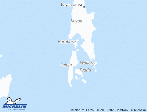 MICHELIN Pasir Putih map - ViaMichelin