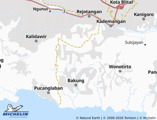 Mapa MICHELIN Kebonsari - ViaMichelin