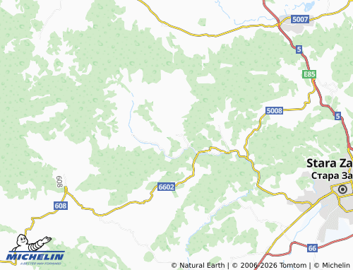 Mappa MICHELIN Ostra mogila - ViaMichelin