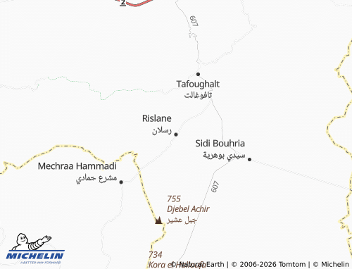 MICHELIN Raslan map - ViaMichelin