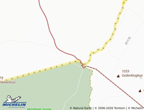 Carte MICHELIN Mabalane - ViaMichelin