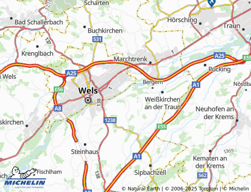 MICHELIN-Landkarte Schleißheim - ViaMichelin