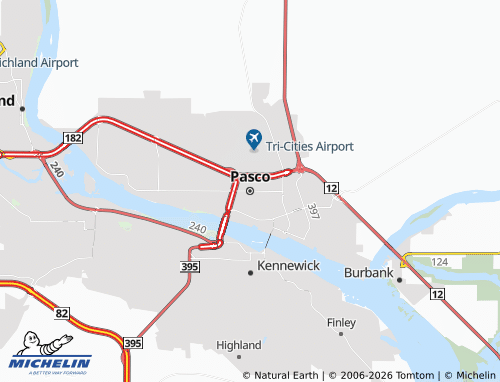 Kaart MICHELIN Pasco - ViaMichelin