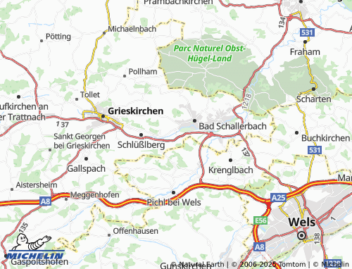 MICHELIN Brandhof map - ViaMichelin