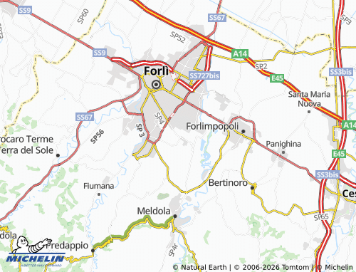 Mappa MICHELIN Carpena - ViaMichelin