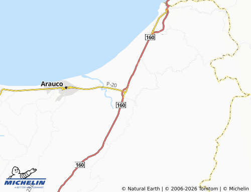 MICHELIN Carampangue map - ViaMichelin