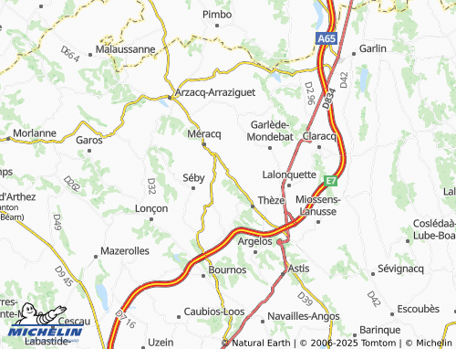 Carte MICHELIN Lème - ViaMichelin