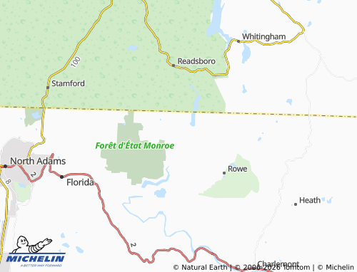 Mappa MICHELIN Monroe Bridge - ViaMichelin