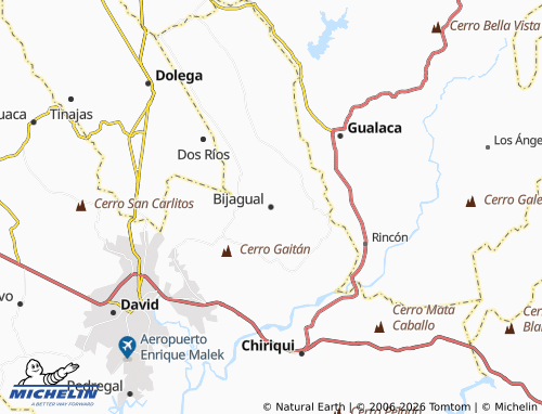 MICHELIN Bijagual map - ViaMichelin