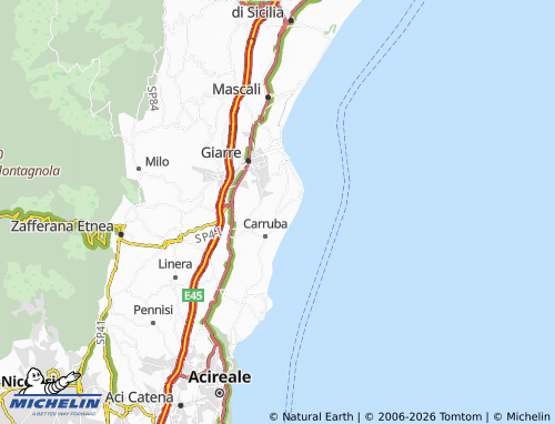 MICHELIN Archi map - ViaMichelin