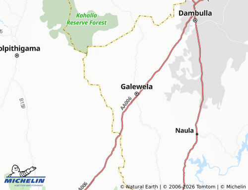 Mappa MICHELIN Palu Hombawa - ViaMichelin