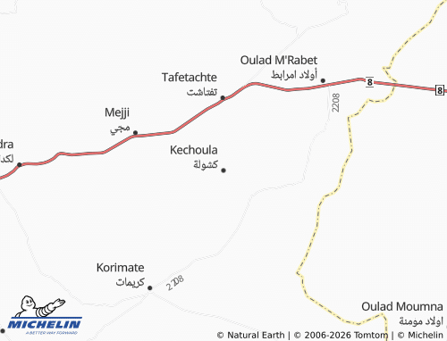 Mappa MICHELIN Kshoulah - ViaMichelin