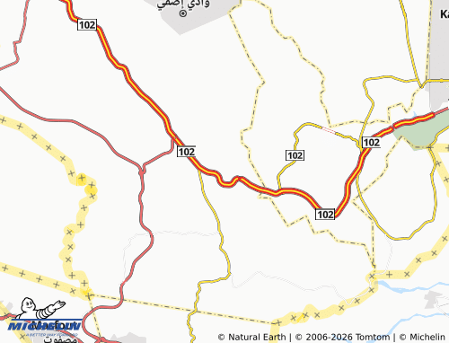 MICHELIN Al Muniai map - ViaMichelin