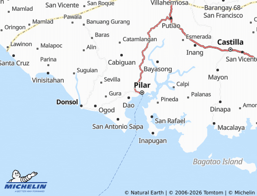 MICHELIN Dao map - ViaMichelin