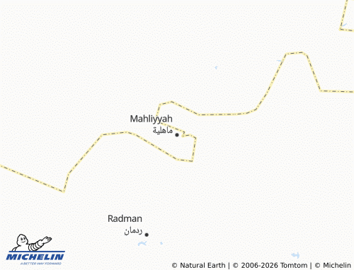MICHELIN Mahliyah map - ViaMichelin