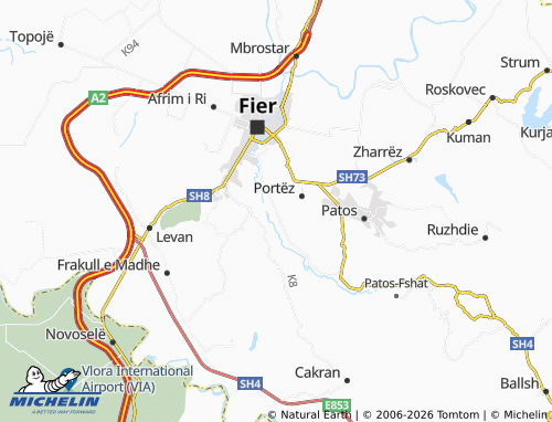 MICHELIN Plyk map - ViaMichelin