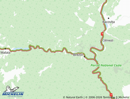 MICHELIN Valea Lui Stan map - ViaMichelin