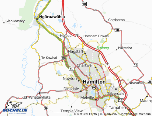 Mapa MICHELIN Pukete - ViaMichelin