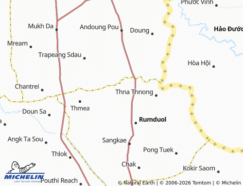 Mapa MICHELIN Kampong Ampil - ViaMichelin